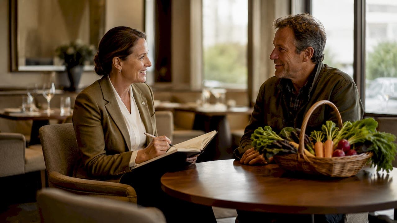 How hotels champion local food producers