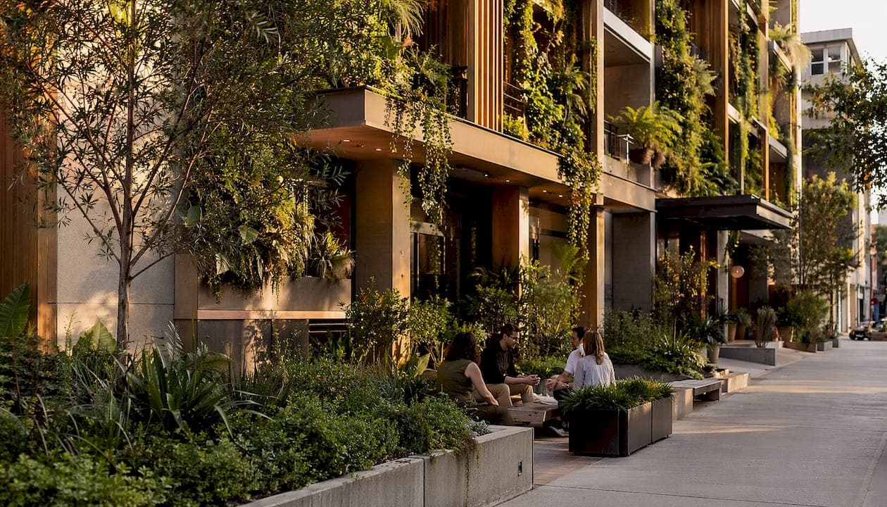 What is an urban nature experience hotel?
